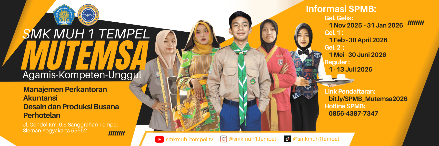 SPMB SMK MUHAMMADIYAH 1 TEMPEL 2026